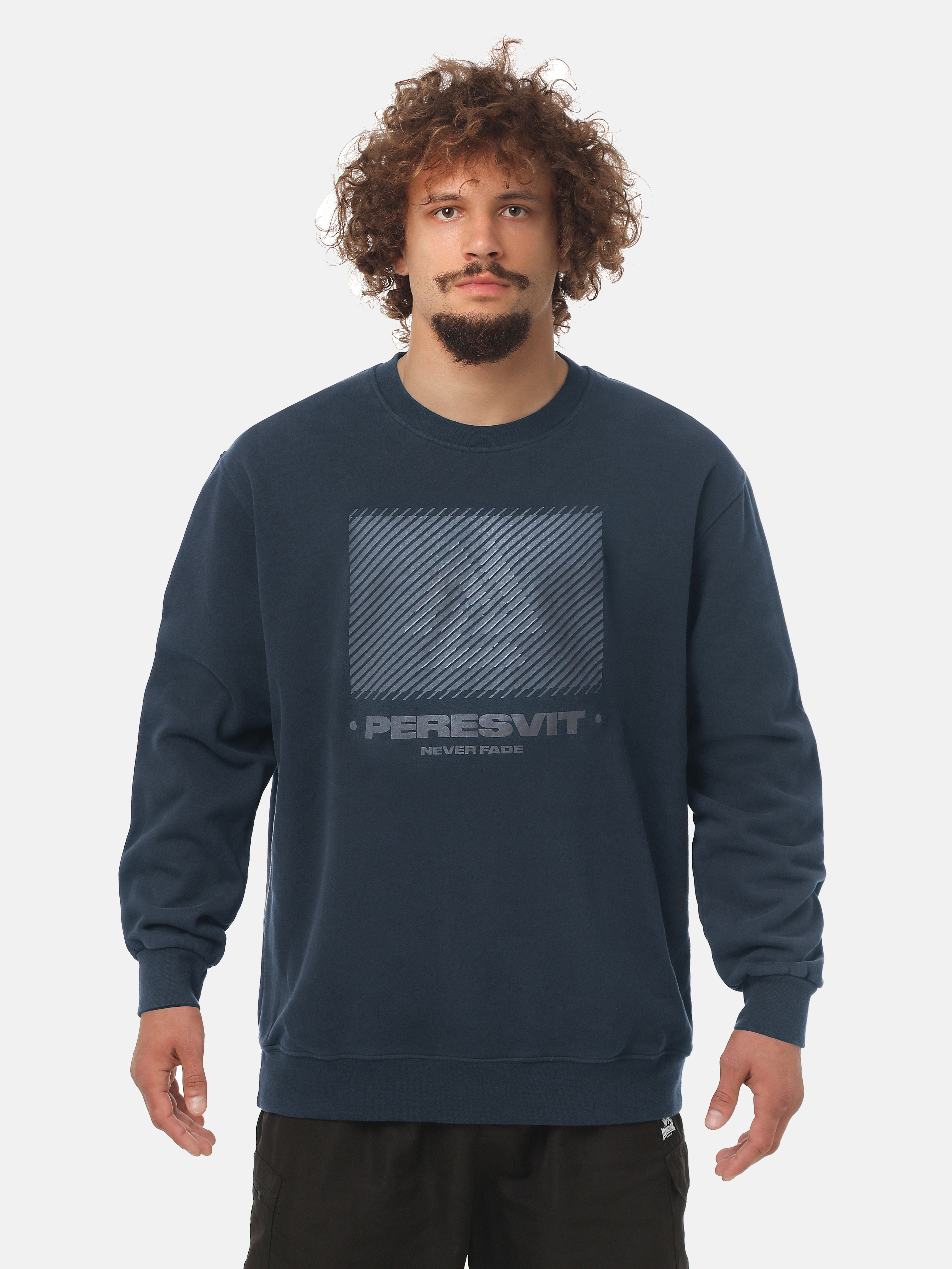 Peresvit Oversized Mirage 2.0 Sweatshirt Navy Blue